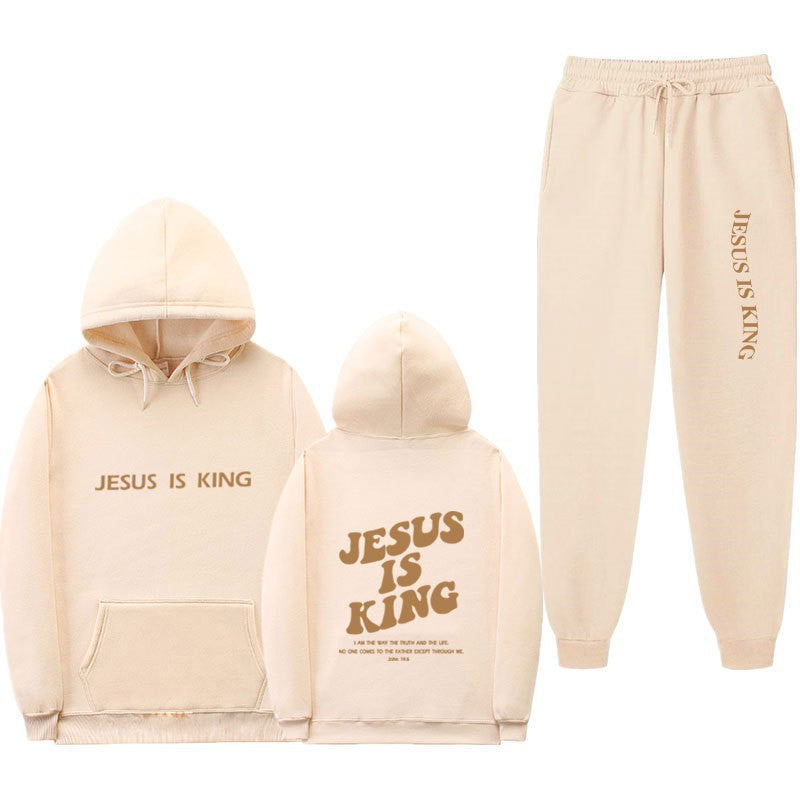 Dame Sweatshirt og Joggingbukser Sæt Skovae