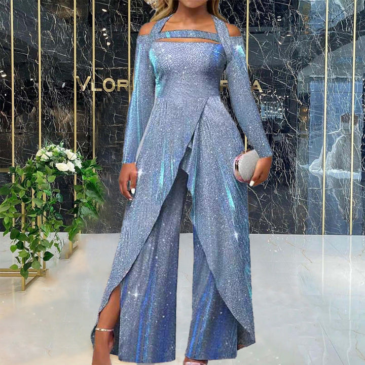 Stilla | Elegant Mid-Waist Pendler Jumpsuit