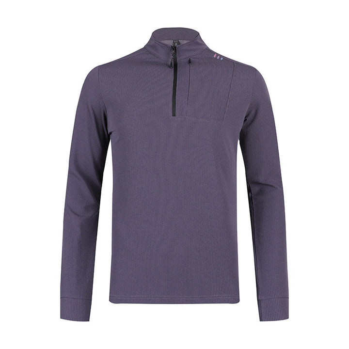 Herre Sport Pullover med halv lynlås og fugtabsorberende egenskaber Stilla