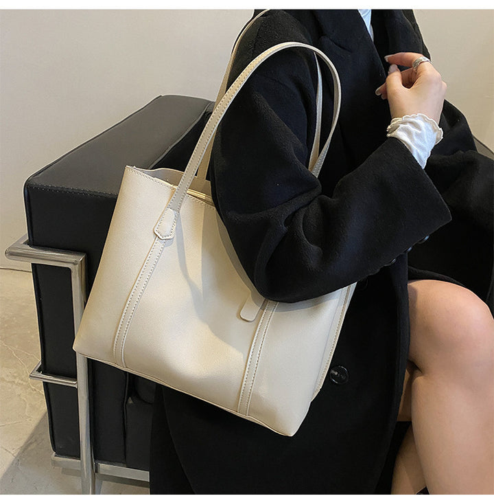 Femme Premium Vegansk Læder Tote Bag Stilla