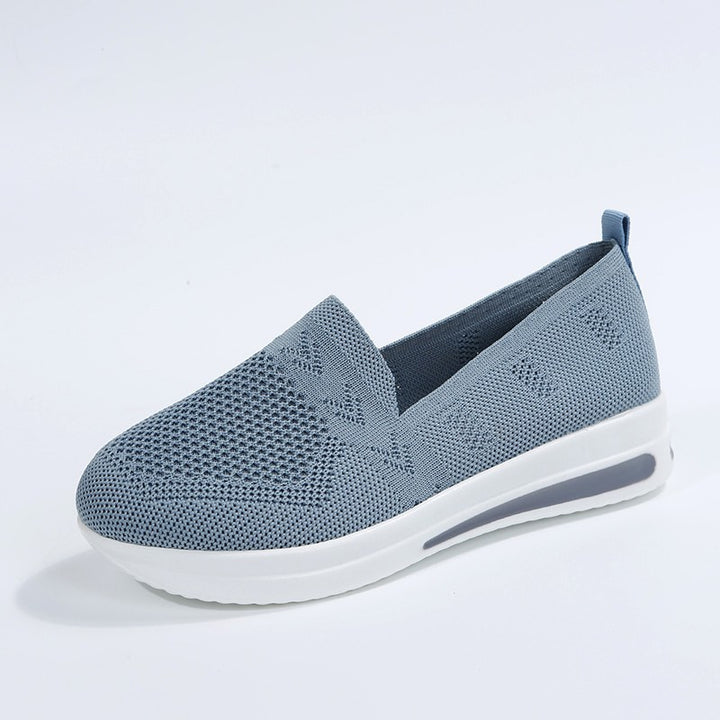 Dame åndbare Slip-On Sneakers med komfortsål Stilla