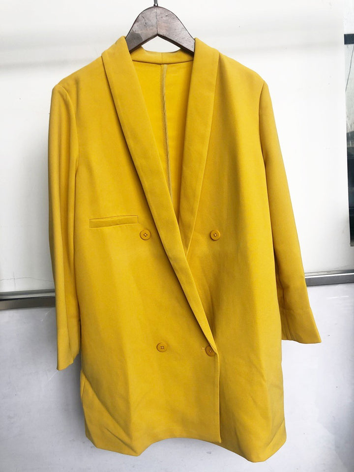 Dame elegant Oversized-blazer med moderne snit og kvalitetsdetaljer Stilla