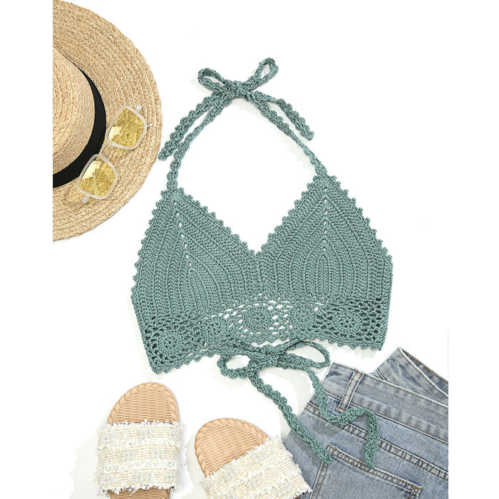 Dame hæklede bikini top Stilla