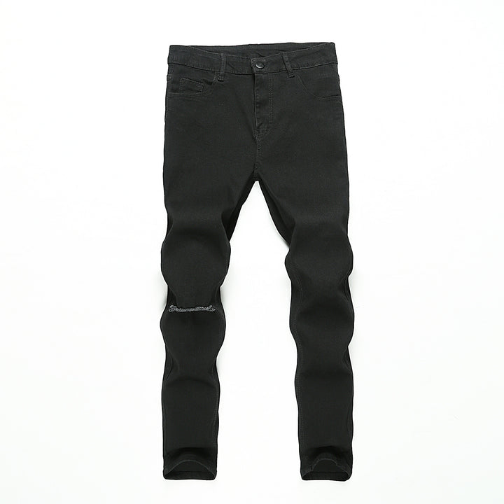Herrer Skinny Jeans i trendy Distressed-look Stilla