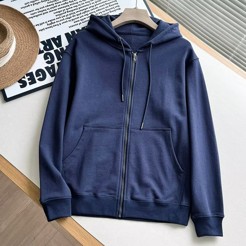 Kvinders sporty zip hoodie med praktiske kængurulommer Stilla
