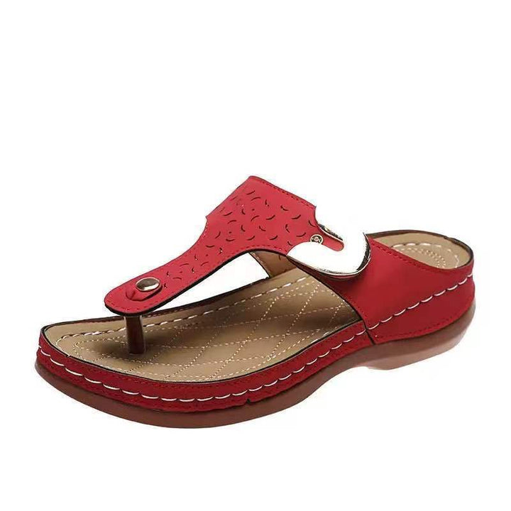 Dame toe-separater med ergonomisk fodseng og fashionable accent Stilla