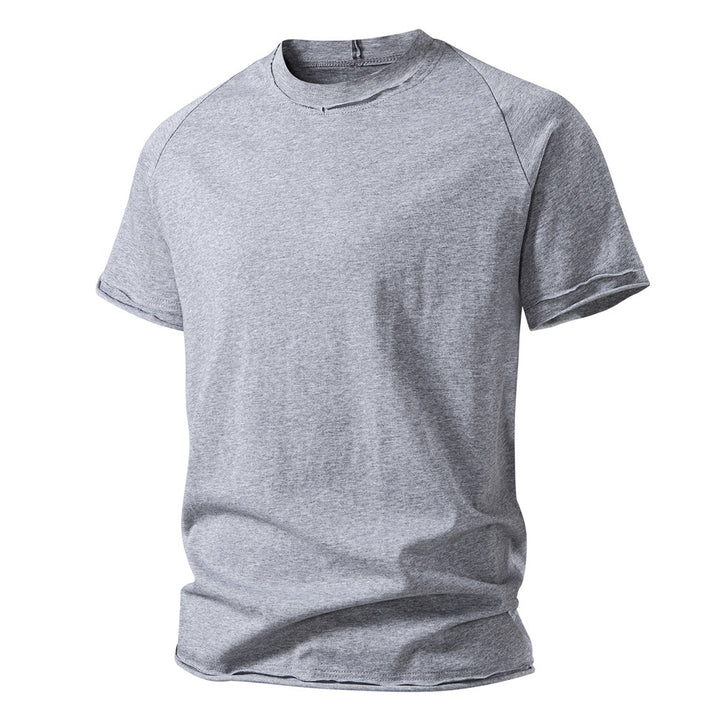 Herrer Casual Relaxed-Fit Kortærmet T-shirt Stilla