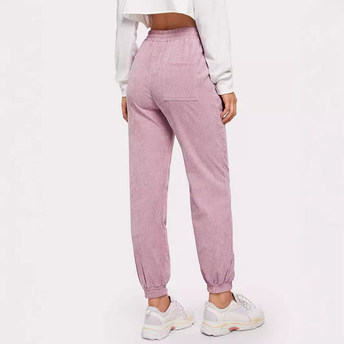 Kvinders sweatpants med elastisk talje og praktiske sidelommer Stilla