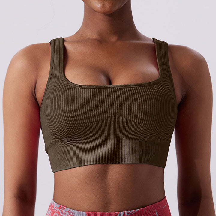 Stilla | Yoga Vest Med Brystpude Beauty Back Sport Bh Til Kvinder