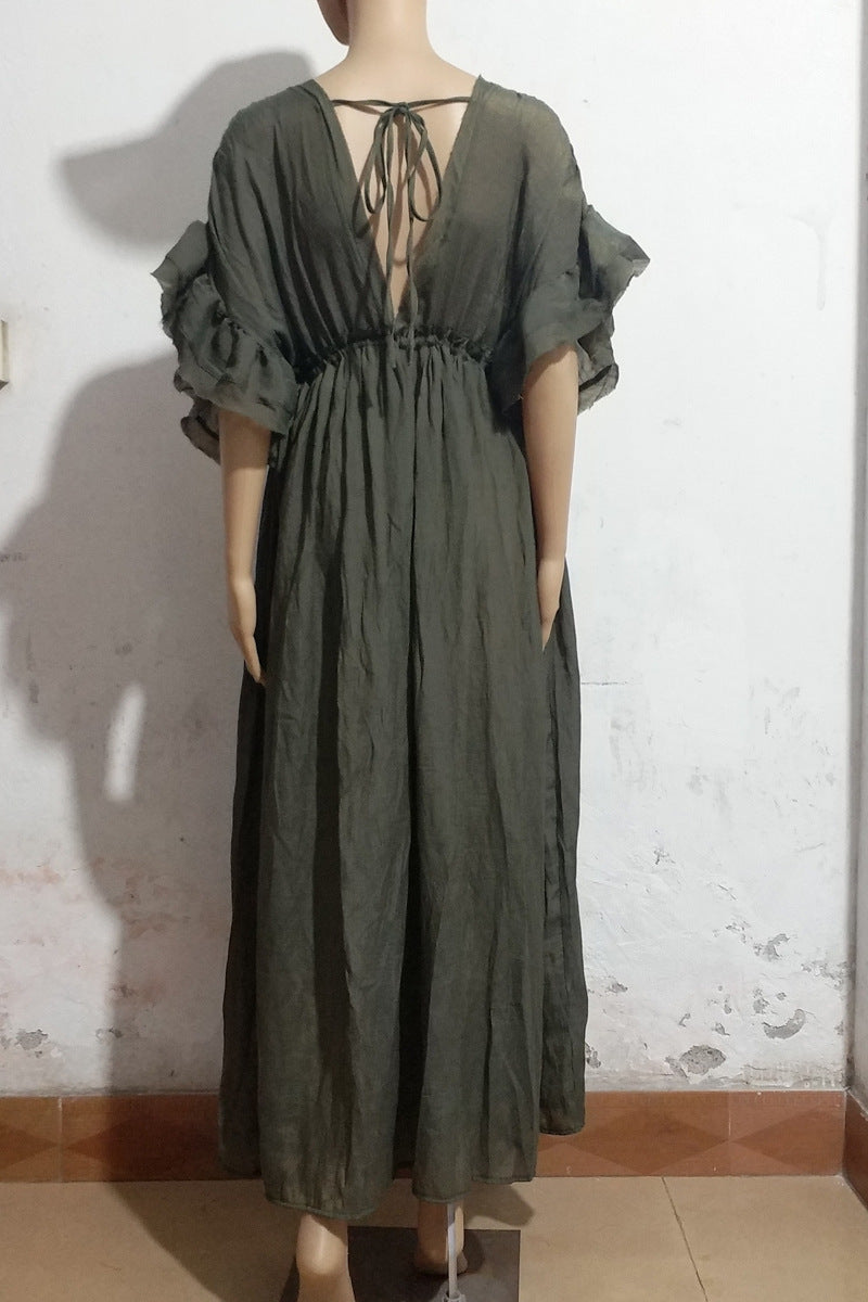 Dame afslappet bluse med elegante knapdetaljer og luftig pasform Stilla