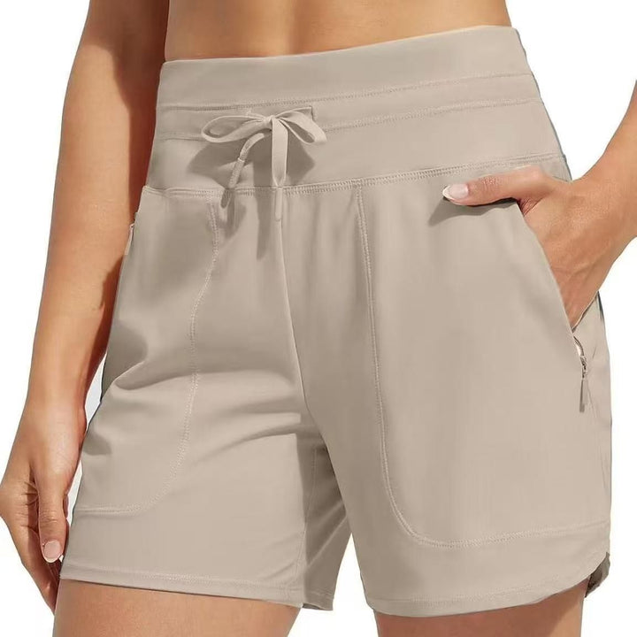 Kvinder High-Performance Active Shorts med justerbar talje Stilla