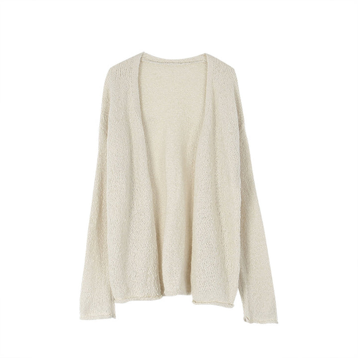 Dame elegant strikensemble med asymmetrisk snit og åbent design Stilla