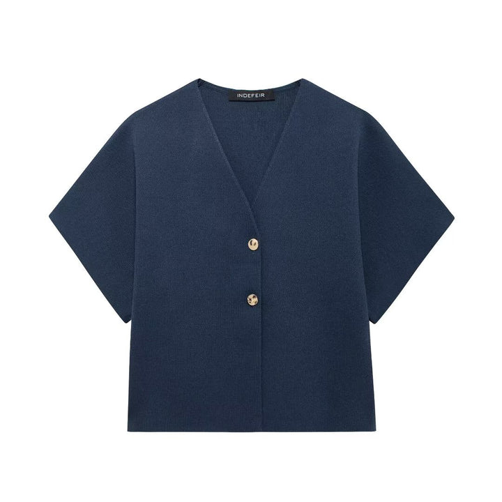Femme Relaxed Fit Button-Up Bluse Stilla
