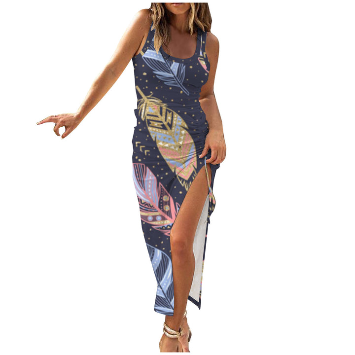 Dame Blomster Maxi Kjole Stilla