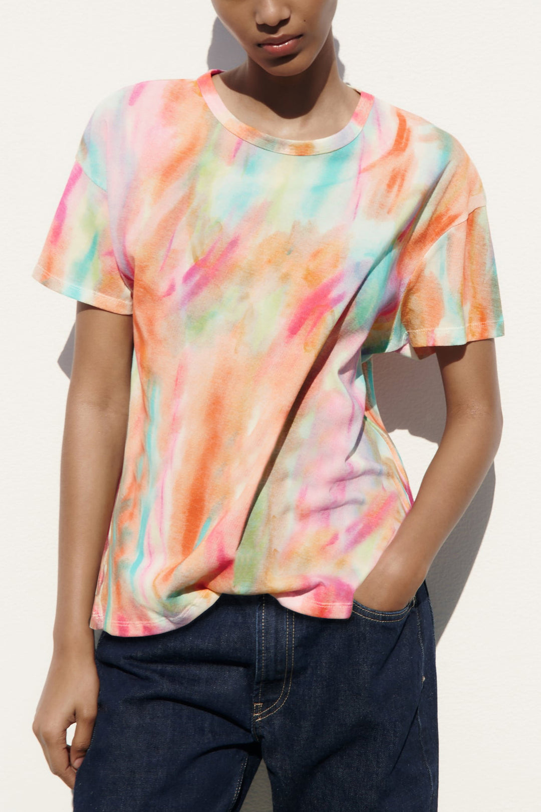 Dame Kunstnerisk designet T-Shirt Stilla