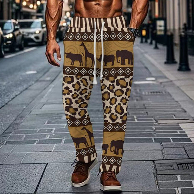 Herrer afslappede safari-stil joggingbukser Stilla