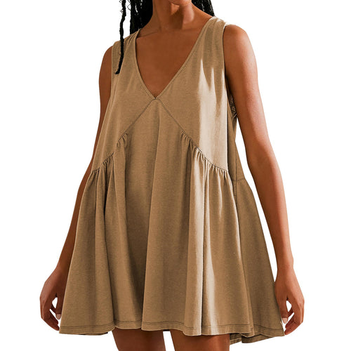 Femme Flowing A-Line Mini Kjole Stilla