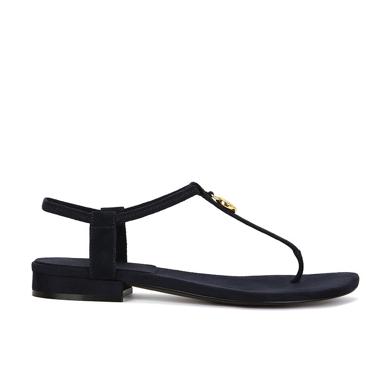 Dame Elegante T-rem Sandaler Stilla