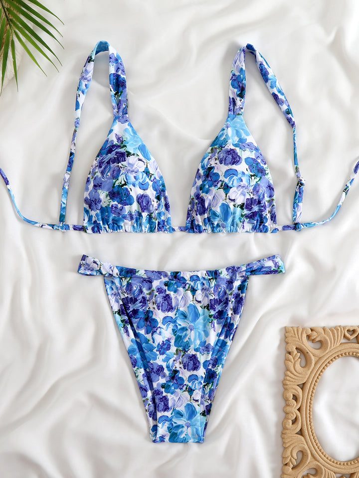 Dame Elegant Paisley mønster Bikini sæt Stilla