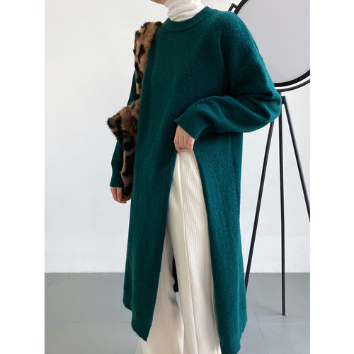 Femme Longline Cozy Knit Pullover Stilla