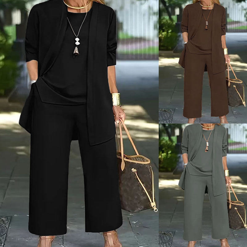 Dame Chic Taljeret To-delt Outfit Stilla