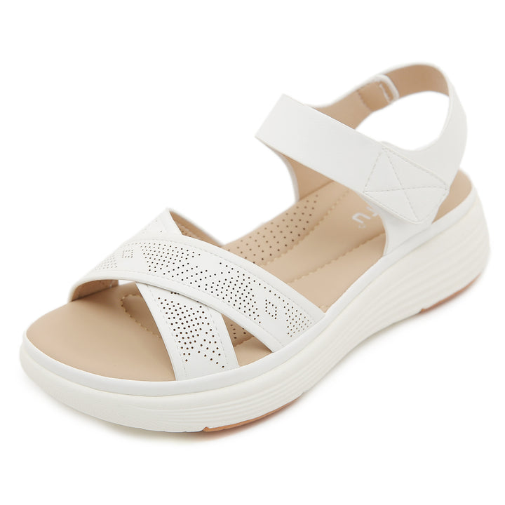 Dame Komfort Sandaler med åndbart design og fleksibel fodseng Stilla