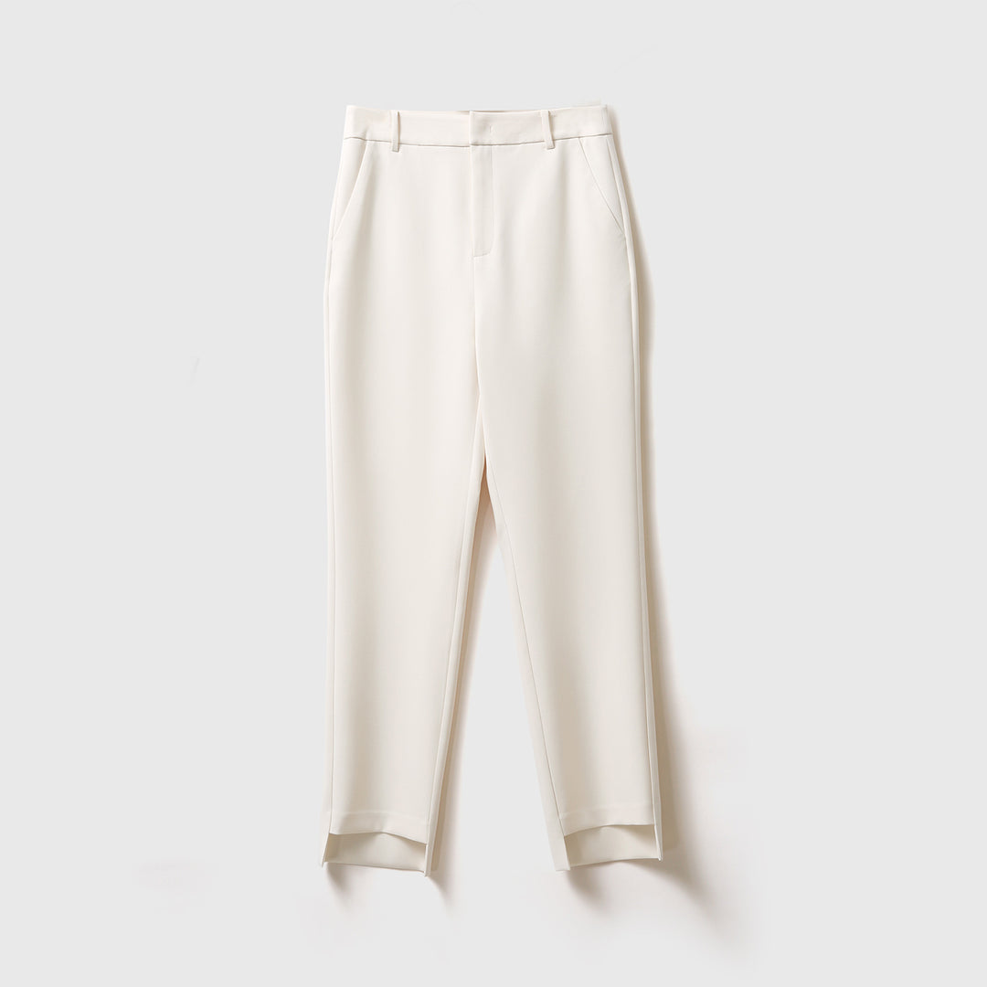Damer elegante Chino-bukser med elastisk talje og moderne snit Stilla