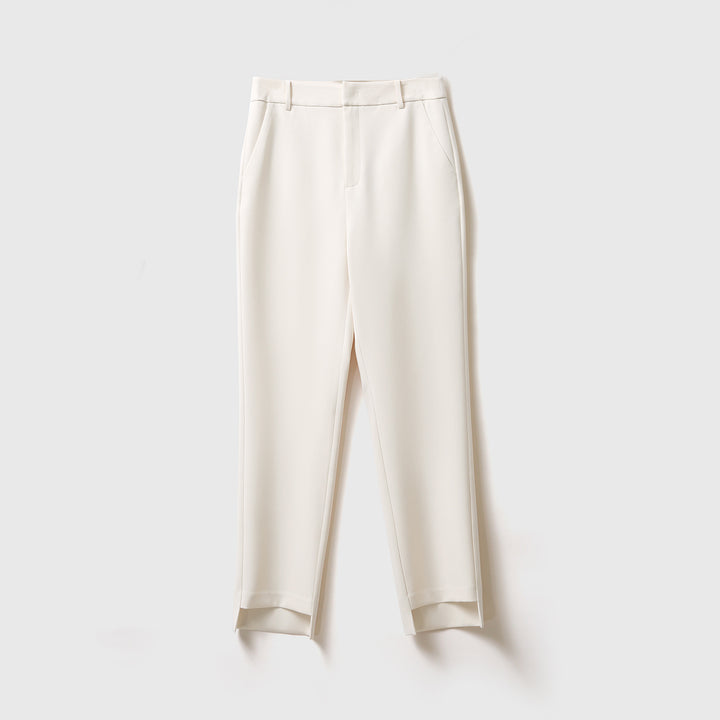 Damer elegante Chino-bukser med elastisk talje og moderne snit Stilla