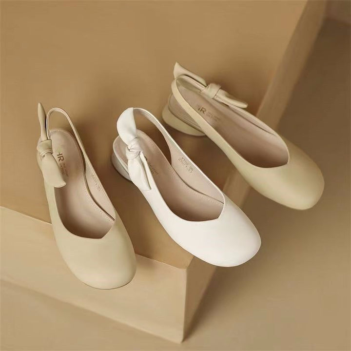 Dame Elegante Slingback-hæle med sløjfe-detalje Stilla