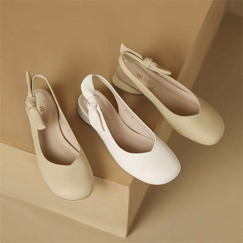 Dame Elegante Slingback-hæle med sløjfe-detalje Stilla