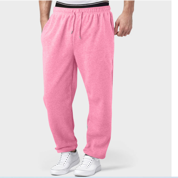 Herre komfortable joggingbukser med elastisk talje og sidelommer Skovae