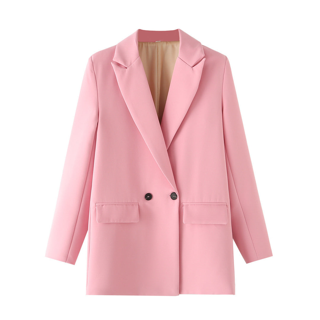 Femme Figursyet Dobbeltknap Blazer Stilla 1750151183