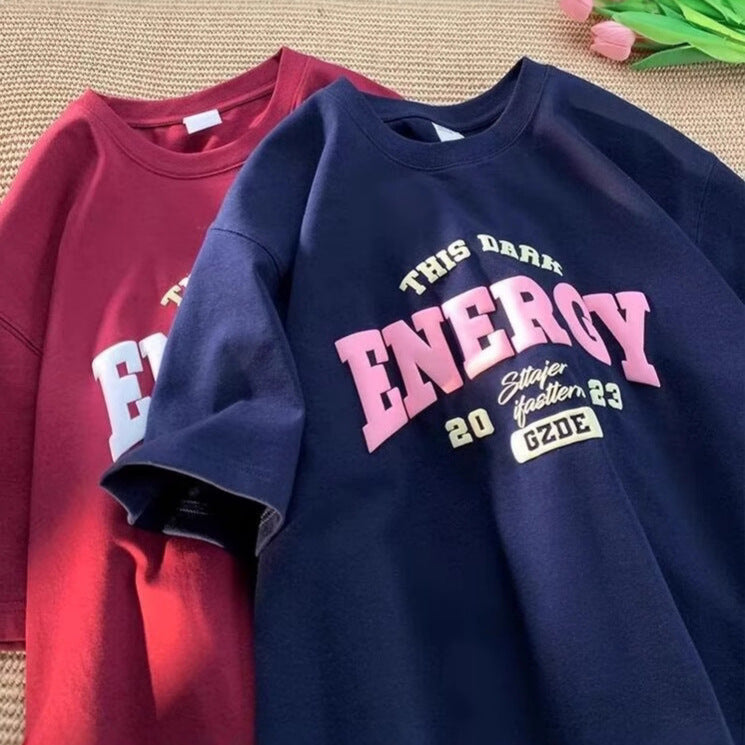 Herrer Elegant T-Shirt med kreativt grafikdesign og høj bærekomfort Stilla