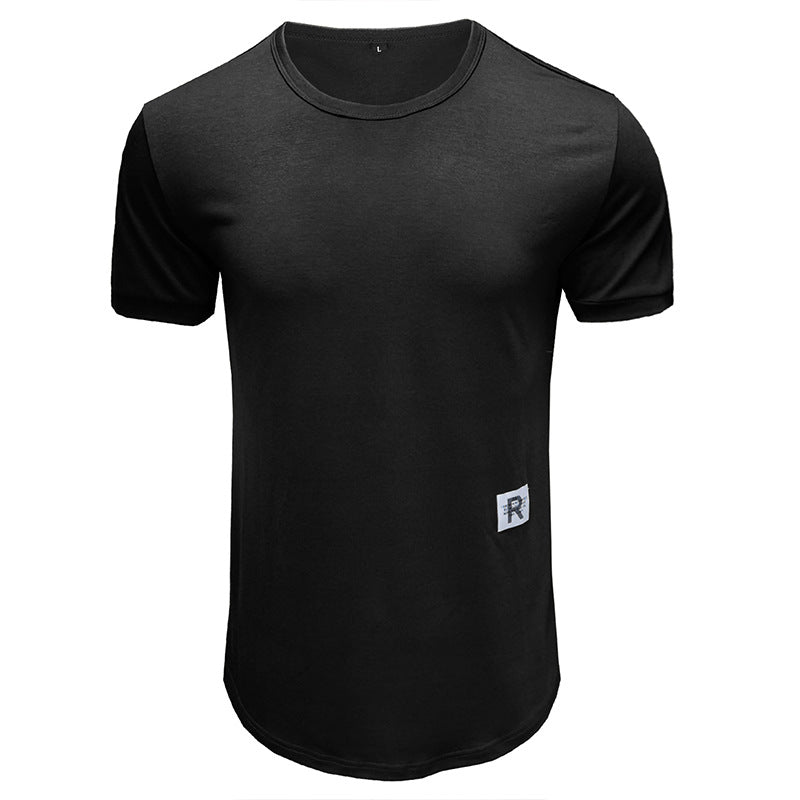 Herrer Rund hals T-shirt med åndbar bomuld Stilla