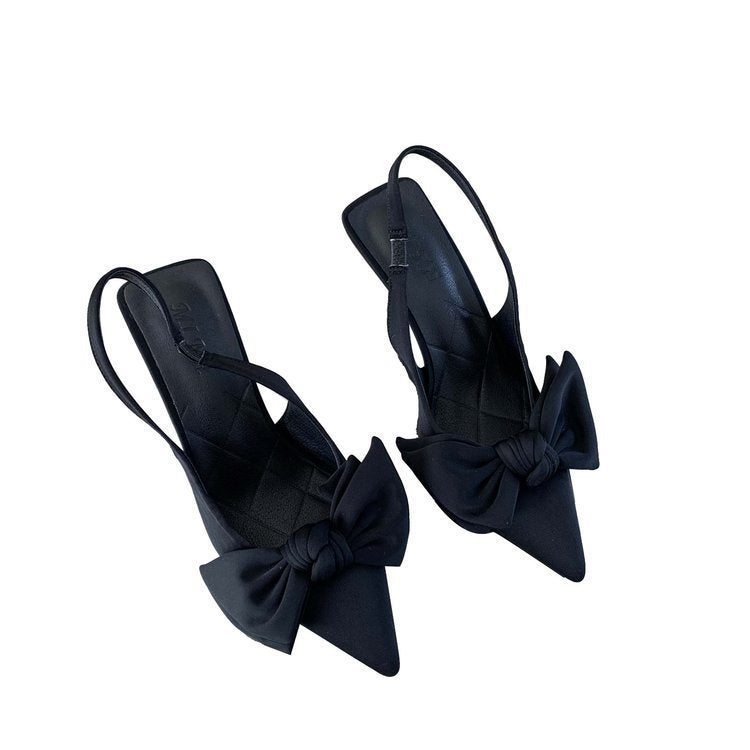 Dame Slingback-pumper med smart slipse-design og spidse tåparti Stilla