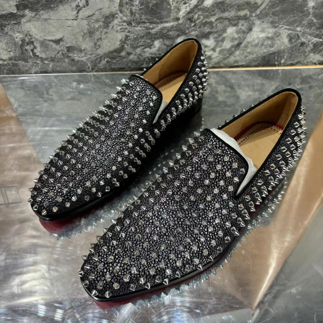 Herrer Luxe Nitter Slip-On Sko Stilla