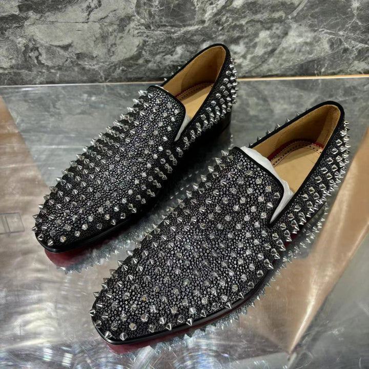 Herrer Luxe Nitter Slip-On Sko Stilla