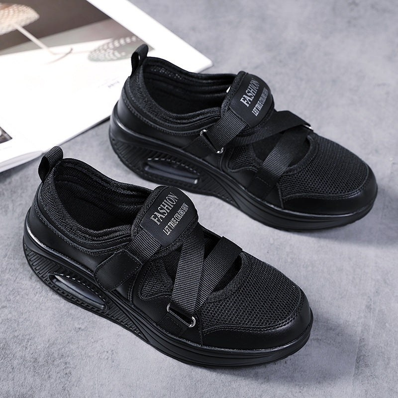 Herrer Let Mesh Komfort Sneakers Stilla