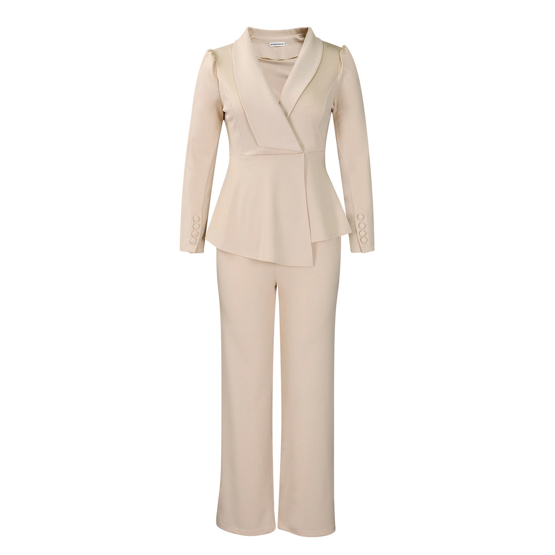 Damer Elegant Blazer-Bukser-Sæt Stilla