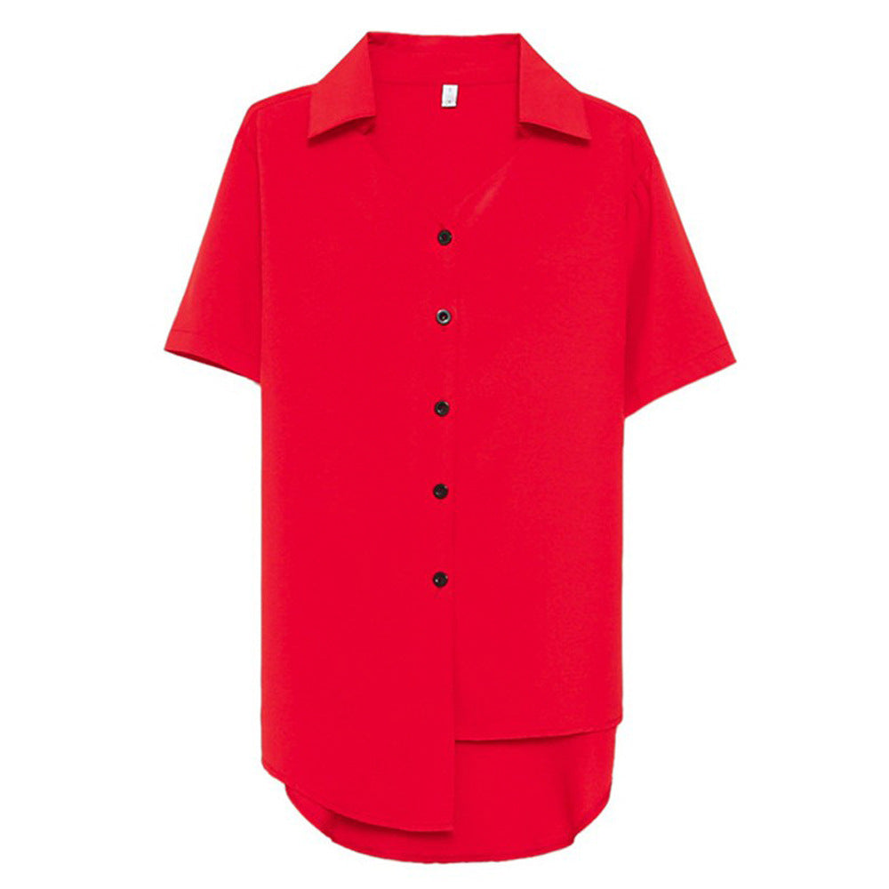 Dame Mode Bluse med Taljebælte Stilla