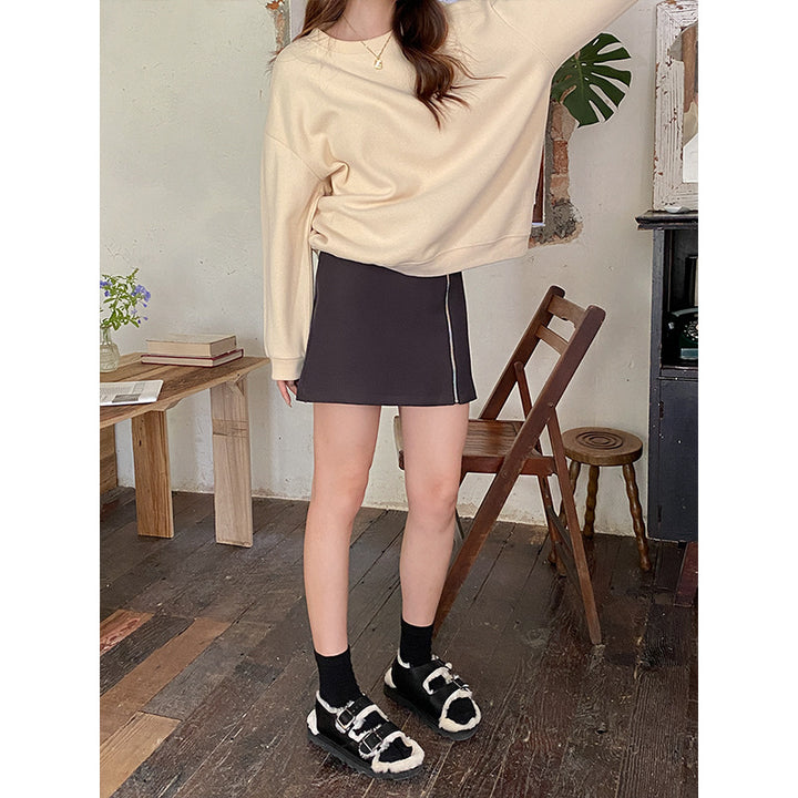 Dame oversized sweatshirt med raglan ærmer Stilla