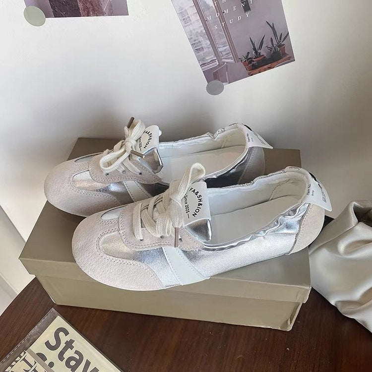 Dame sportliches sneakers med åndbart overmateriale og fleksibel sålrand Stilla