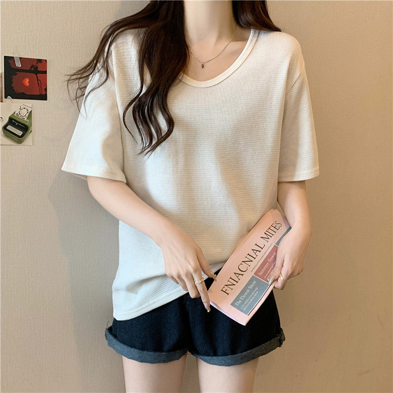 Femme Relaxed Fit Vaffelstriktop Stilla