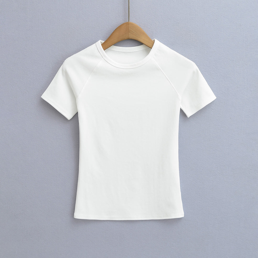 Dame Sporty Kortærmet T-shirt med afslappet snit og åndbart materiale Stilla