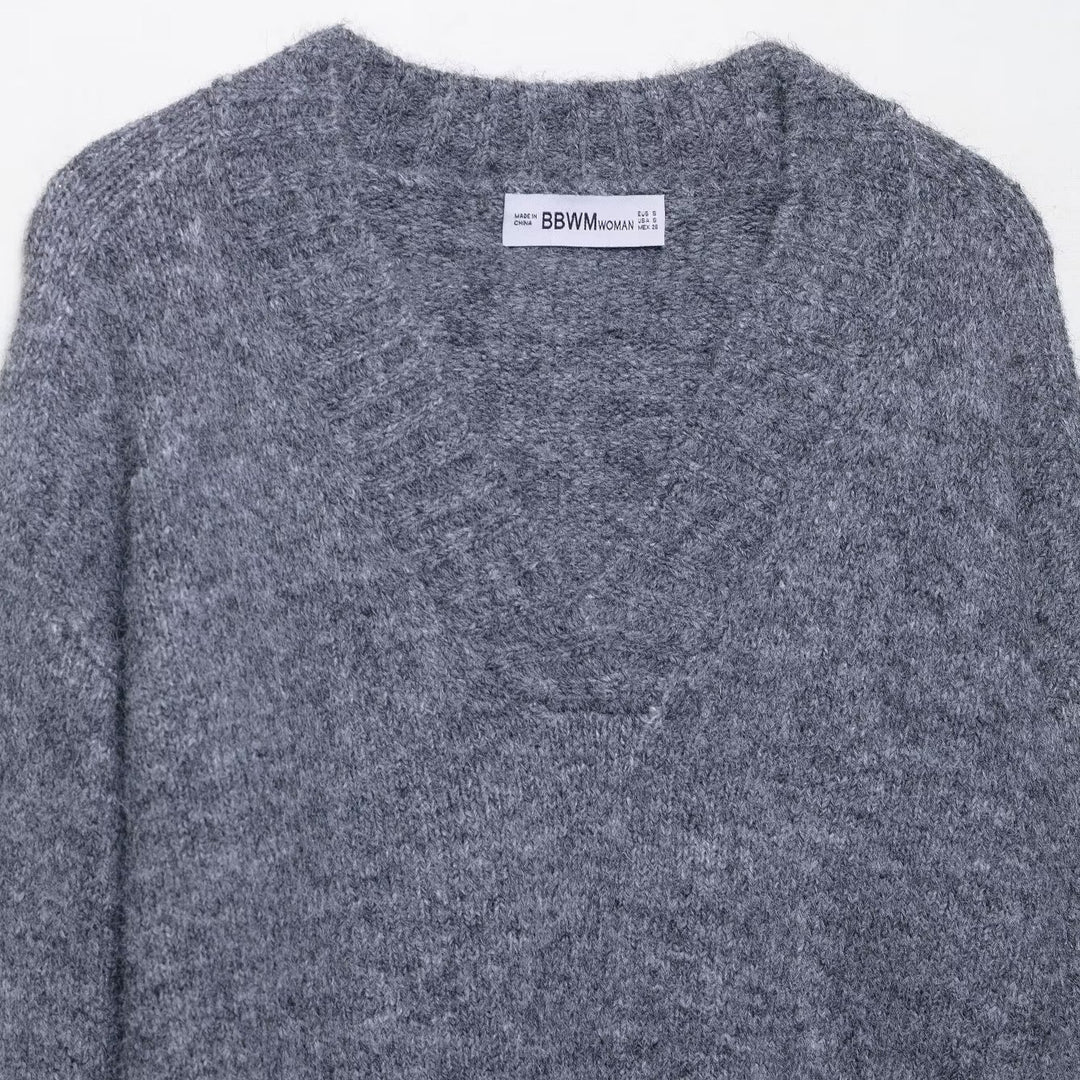 Kvinders V-hals Sweater Stilla