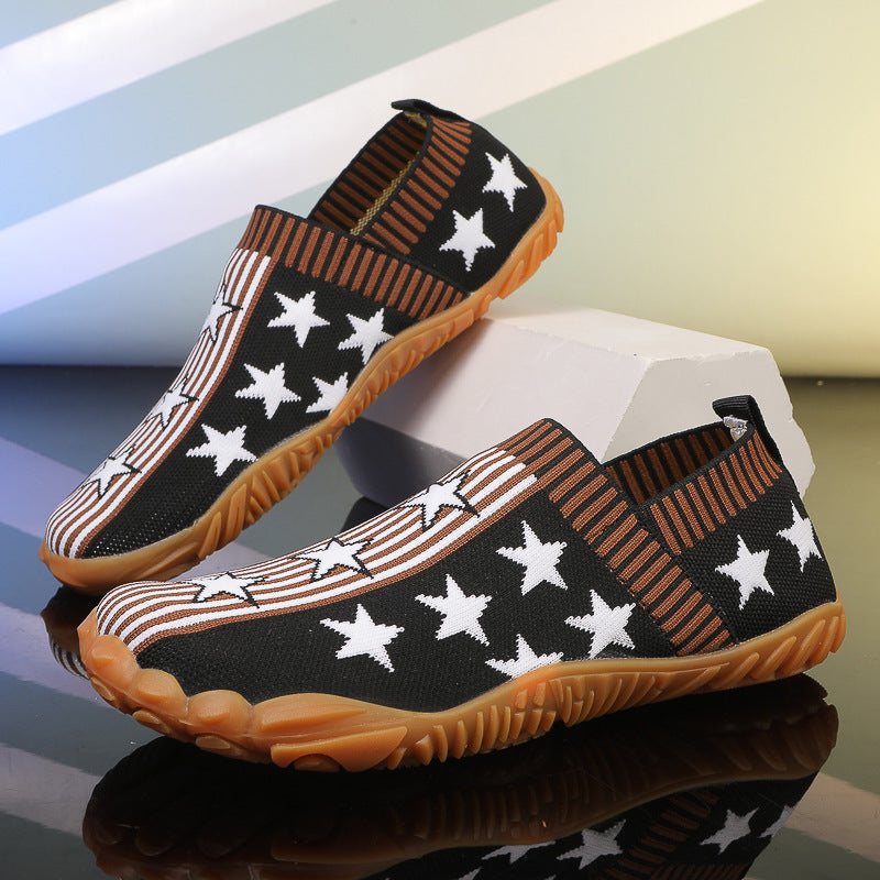 Dame Behagelige Slip-On Vandret Sko Stilla