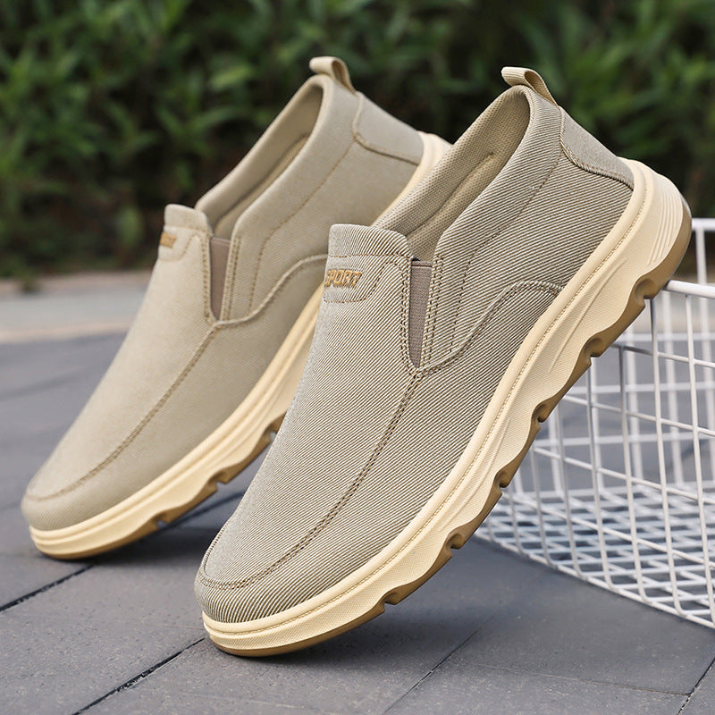 Femme Slip-On Fritid Sneakers med fleksibel sål Stilla