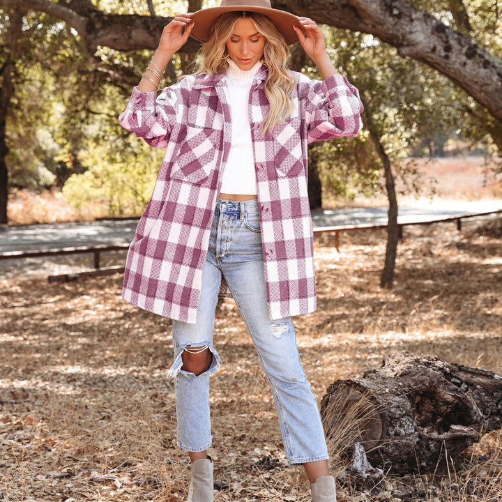 Dame Ternet Oversized-Skjorte Stilla
