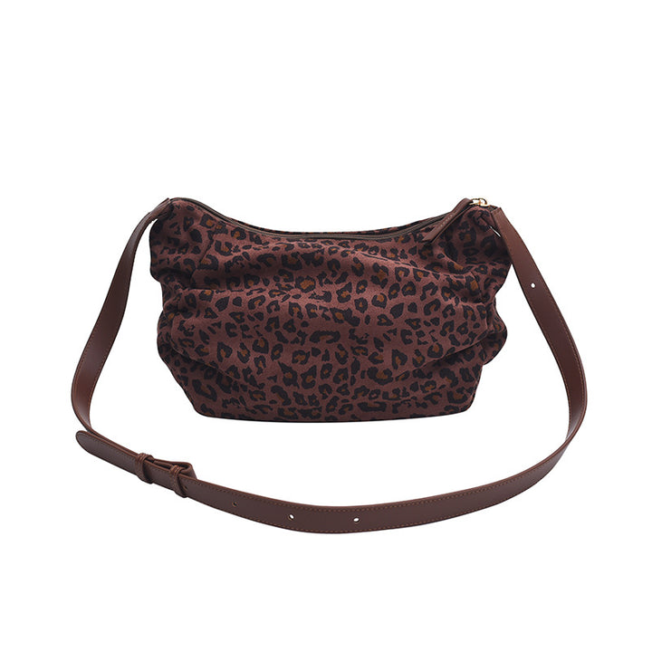 Femme Chic Leopardmønster Slapvogn Stilla