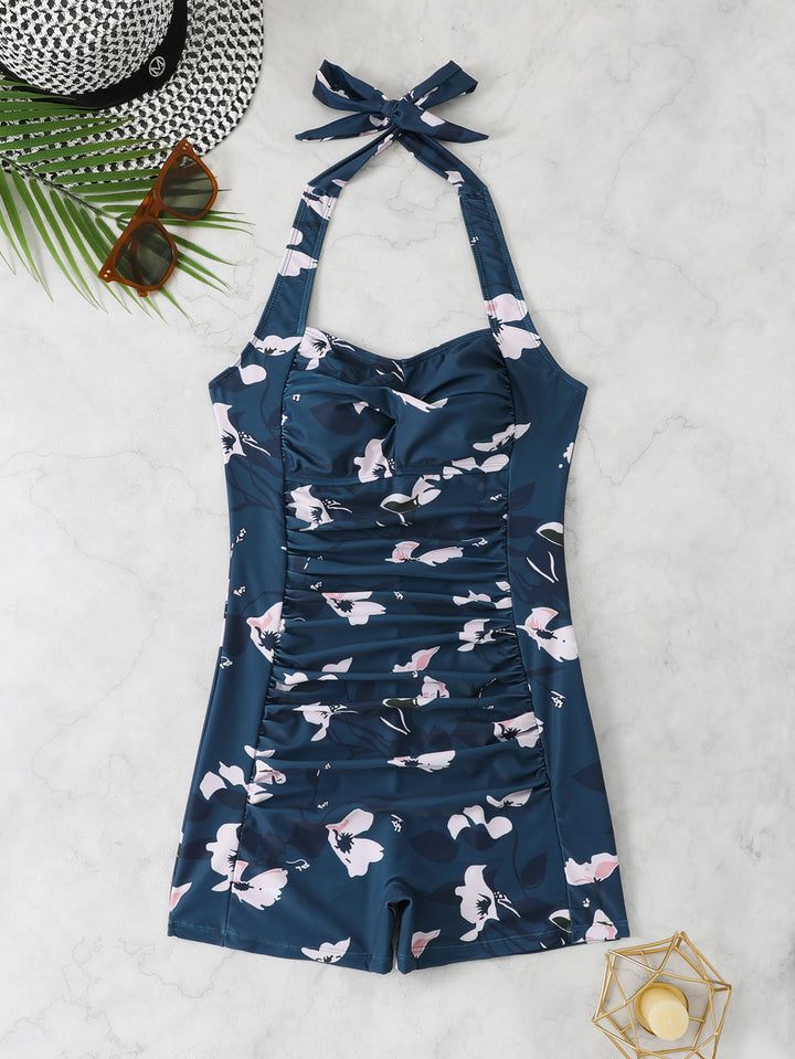 Dame Tankini med moderne indpakningsdesign og afslappet shorts-variant Stilla